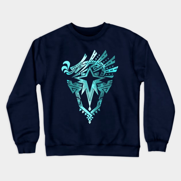 Monster Hunter Rise Iceborne Crewneck Sweatshirt by freezinghot